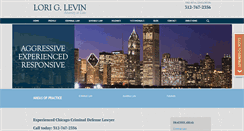 Desktop Screenshot of lorilevinlaw.com